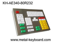 صفحه کلید مکانیکی 80 صفحه کلید با پانل فلزی برای منطقه حمل و نقل