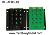 صفحه کلید کیوسک صنعتی با 15 کلید و مونتاژ پانل فلزی