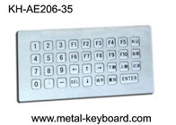 قابلیت اطمینان بالا صفحه کلید IP65 صنعتی کامپیوتر با مواد فلزی ناهموار