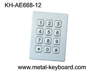 IP65 صنعتی کلید فلزی عددی، صفحه کلید ضد خرابکاری با عمر طولانی