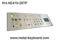 صفحه کلید فلزی ضد گرد و غبار IP65 با صفحه لمسی