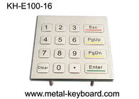 IP65 شماره صفحه کلید ضد ضربه صفحه کلید کیوسک پنل سوار در فضای باز