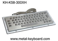 صفحه کلید IP65 نصب شده با پنل 5865 با دوام برای دستگاه وانت بلیط کیوسک CNC