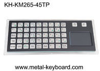 صفحه کلید فلزی PS / 2 45keys 5VDC با صفحه لمسی