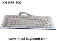 صفحه کلید صفحه ای صنعتی IK10 USB 65Keys 0.5 mm Travel