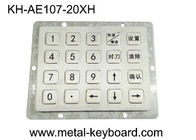 20 کلید 4x5 طرح ماتریس صفحه کلید SS 107x86mm برای پمپ بنزین