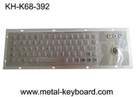 صفحه کلید مقاوم صنعتی Metal SS با Trackball برای دستگاه اشاره نقطه ای