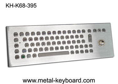 دسکتاپ 67 کلید فلزی صفحه کلید صنعتی با گوی برای بستر های نرم افزاری کنترل صنعتی
