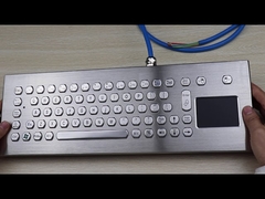 صفحه کلید فلزی کامپیوتر با رابط USB، 70 کلید، مقاوم در برابر خرابکاری