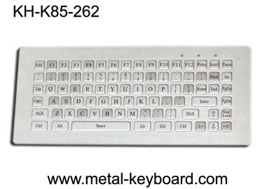 Water Resistant Stainless Steel Industrial Metal Keyboard 85 Keys Without Mouse