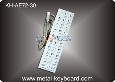 30 کلید IP65 ضد - صفحه کلید خرابکاری Kiosk برای سیستم معدن صنعتی