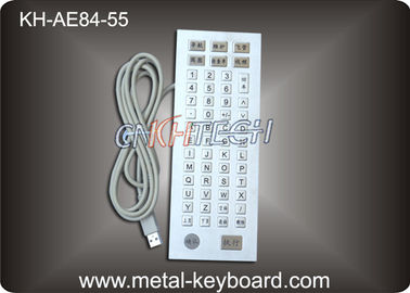 55 Keys Keyboard Industrial Metal Keyboard Anti Vandal با چیدمان سفارشی
