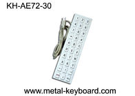 صفحه فلزی نصب شده صفحه کلید مکانیکی سفارشی صنعتی برای اطلاعات معدن - کیوسک