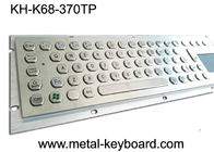 عملکرد پایدار صفحه کلید صنعتی با پد لمسی 70 کلید، پد لمسی صفحه کلید فلزی
