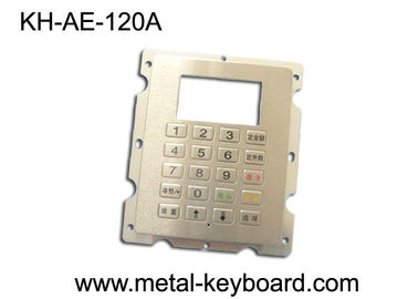 IP65 فولاد ضد زنگ 20 دکمه ایستگاه گاز کیوسک صفحه کلید در ماتریس های 4x5