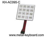 سیستم کنترل دسترسی فولاد ضد زنگ صفحه کلید ماتریس 4X4، خرابکاری صفحه کلید ضد