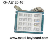 قابل تنظیم هوا صفحه کلید فلزی 16 دکمه مواد فولاد ضد زنگ