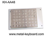 صفحه کلید بازی خرابکاری فلز فولاد ضد زنگ برای شارژ کیوسک با 48 کلید - ضد