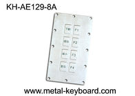 صفحه کلید ضد آب IP65 کیوسک فلزی با 8 کلید برای ماشین آلات معدن