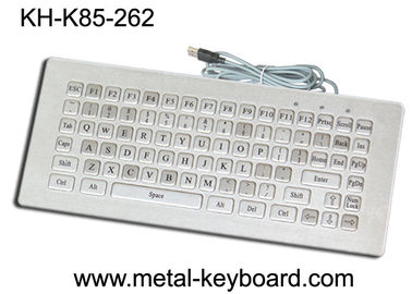 Mini Size Water Resistant Industrial Computer Keyboard Rugged 85 Keys Customized Layout