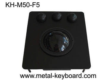 پورت USB فلش پانل فلزی فلزی صنعتی ماوس با 50mm رزین توپ