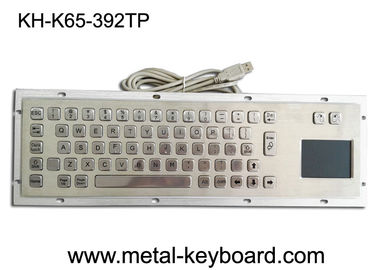 پنل ضد زنگ پنل کوه کیوسک لپ تاپ صفحه کلید مکانیکی IP65 اتصال USB پلاگین