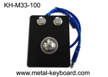 پنل کوه صنعتی اشاره گر دستگاه Black Metal Trackball IP65 Operation Smooth