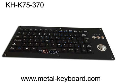 صفحه کلید صنعتی Silicone Backlit Compact با Trackball 75 Keys 5.0VDC