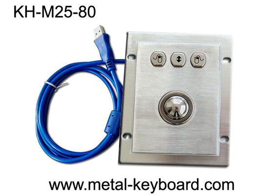 3 Buttons Panel Mount Trackball