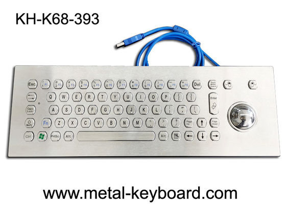 صفحه کلید کامپیوتر FCC IP65 Panel Mount با گوی گوی 45 میلیمتری
