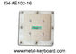 Vandal resistant Industrial Metal Numeric Keypad 4x4 16 keys design
